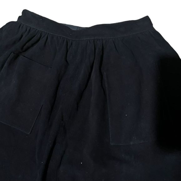 Loeffler Randall Suede and Silk Mini-Skirt - Picture 3 of 6